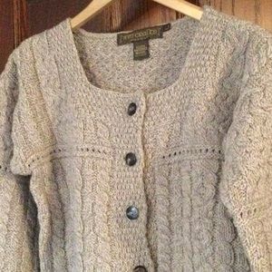 Inis Crafts Ireland wool sweater